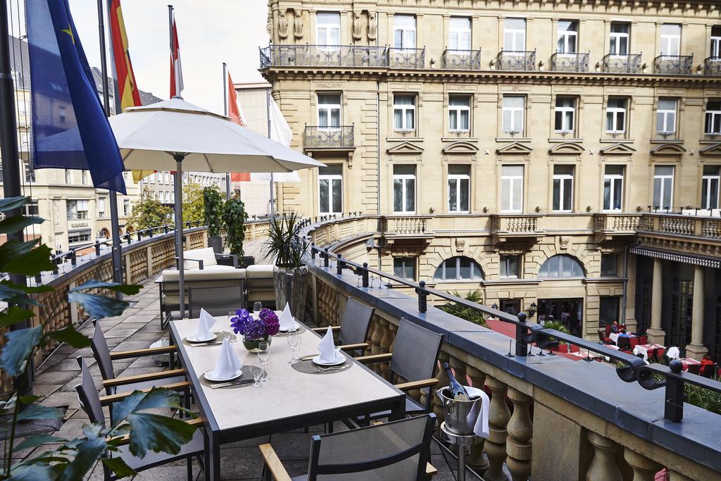 Hotel Steigenberger Icon Frankfurter Hof Frankfurt nad Mohanem Exteriér fotografie The Terrace