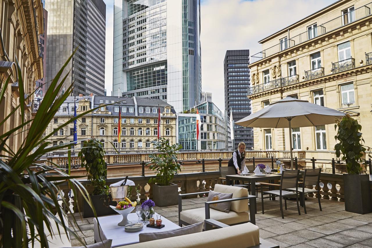 Hotel Steigenberger Icon Frankfurter Hof Frankfurt nad Mohanem Exteriér fotografie The Terrace